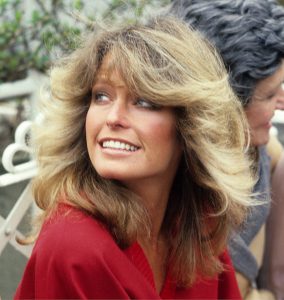 London May 5th 1978. Farrah Fawcett at The Dorchester Hotel for Press Conference (Photo by Tom Wargacki/WireImage)