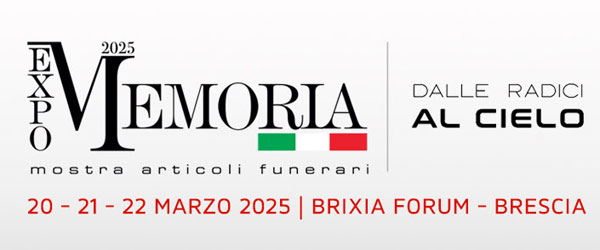 memoria expo 2025 mostra articoli funerari