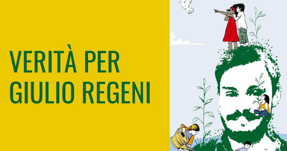 3 febbraio 2016. Viene ritrovato in Egitto il corpo di Giulio Regeni.