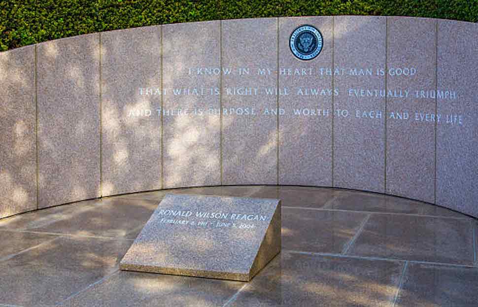 tomba di Ronald Reagan