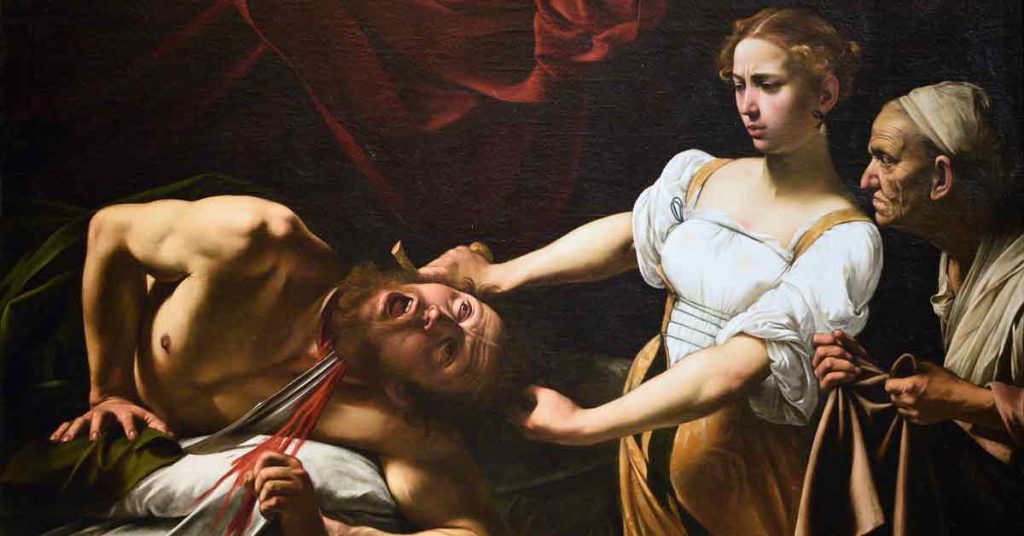 Caravaggio Giuditta e Oloferne