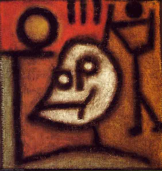 Morte e fuoco Paul Klee