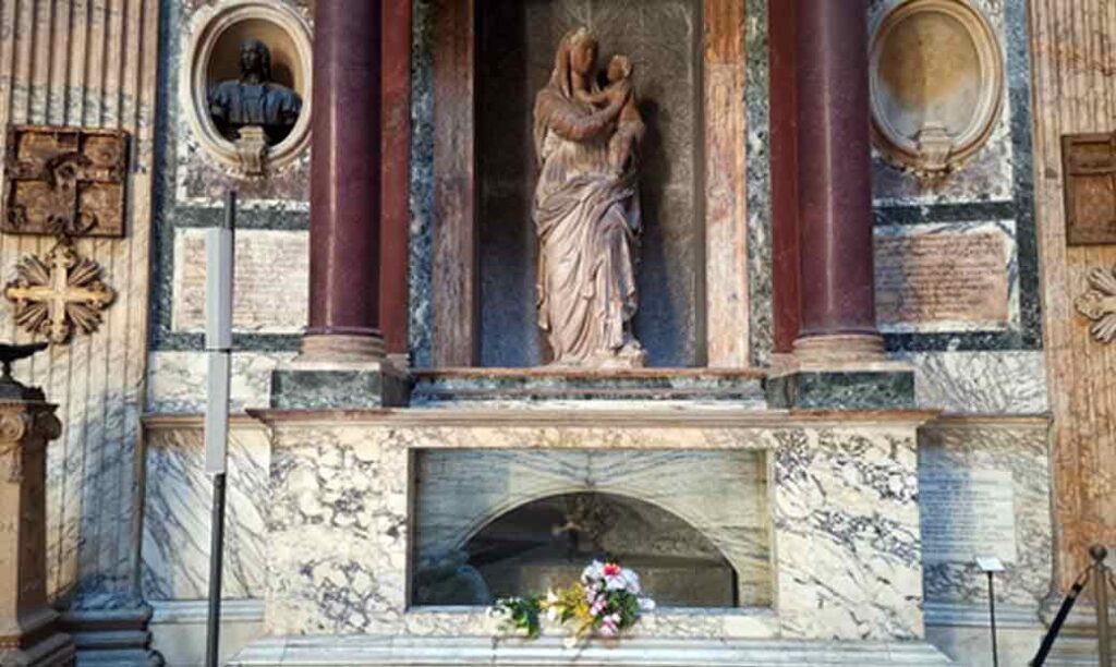 tomba di Raffaello Sanzio, Pantheon Raffaello Sanzio tomba