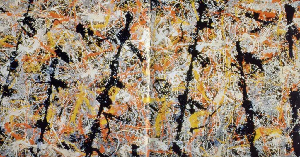 Jackson Pollock Blue Pole Jackson Pollock Blue Pole